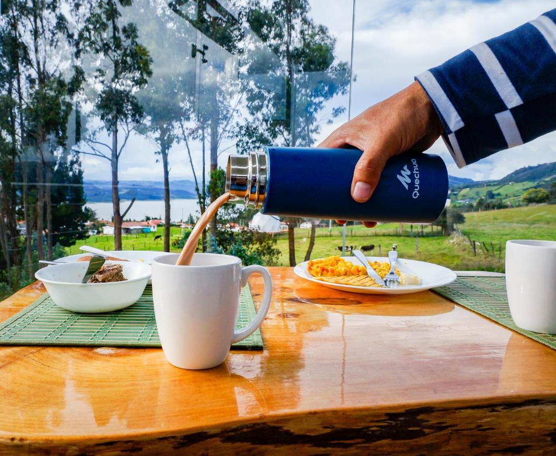 Glamping Cristal Hotel Guatavita Bagian luar foto